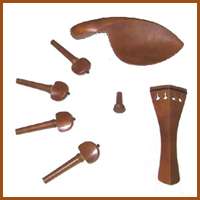 Jujube 7 Piece Violin Fitting Set + FREE Clamps.Special  