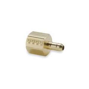  PARKER 26 6 4 Female Connector,3/8 In Tube Size,Brass 