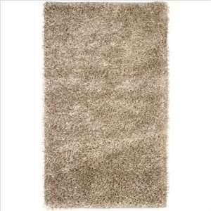   ST 787 Hand Woven Polyester Shag Rug  6 Round Furniture & Decor