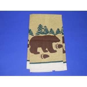  Brown Bear Linen Towel (American Made) 