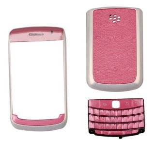 piece Housing for Blackberry Bold 9700 Pink with Pearl White