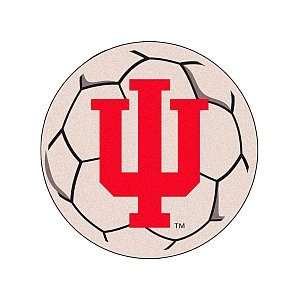    INDIANA HOOSIERS OFFICIAL 29 SOCCER BALL RUG