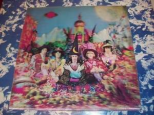 THE ROLLING STONES ~ SATANIC MAJESTIES ~ RARE 3 D COVER  