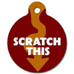  Scratch This Pet ID Tag for Dogs and Cats   Dog Tag Art 