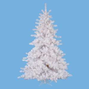 ft. Artificial Christmas Tree   Classic PVC Needles   Crystal White 