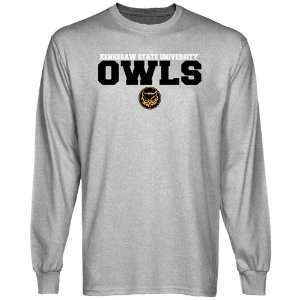   Kennesaw State Owls Ash University Name Long Sleeve T shirt Sports