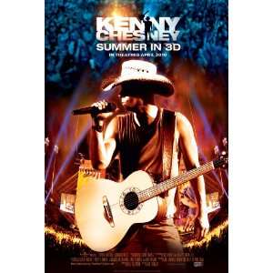    Kenney Chesney   Summer in 3D   Mini Movie Poster 