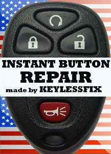 GM Factory Key Fob Repair Pad INSTANT Button repair  
