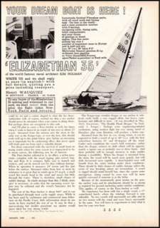 This item is a 1968 magazine print advertisement for the Elizabethan 