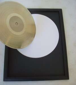 Blank Gold Plated LP Album Record Disc Vinyl Award Trophy to Custom 