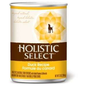    Holistic Select Canned Dog Food Case Duck/Oatmeal