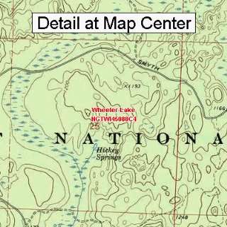   Map   Wheeler Lake, Wisconsin (Folded/Waterproof)