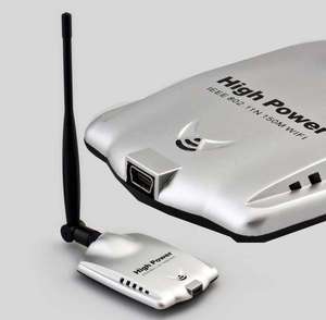 Wireless USB WiFi 2.4 2.484GHz LAN Card Adapter Antenna  