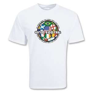  COED World Football T Shirt (White)