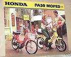 1979 Honda PA50 MOPED Motorcycle Sales Brochure