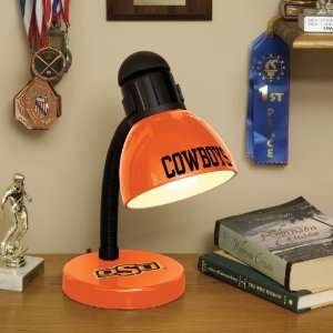 OKLAHOMA STATE COWBOYS Team Logo DESK LAMP (14.5 Tall x 6 Wide) with 