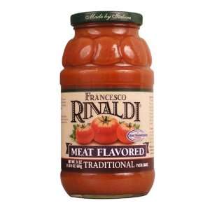 Francesco Rinaldi Traditional Meat Flavored Pasta Sauce   8 Pack