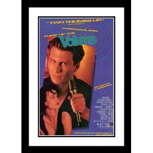Pump Up the Volume 20x26 Framed and Double Matted Movie Poster   Style 