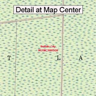   Map   Buffalo City, North Carolina (Folded/Waterproof) Sports