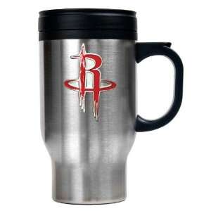  Houston Rockets NBA Stainless Steel Travel Mug   Primary Logo 