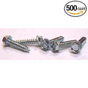 16 20 X 3/4 Self Tapping Screws Unslotted / Hex Washer Head / Type 