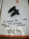 1996 Saab 900 SE Fuel Injector Qty 2 Pt# Below#B1830