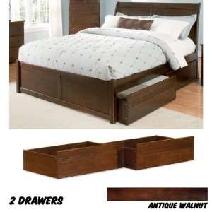  Platform Bed Queen with Flat Panel Foot Board and 2 Flat Panel Bed 