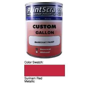 Gallon Can of Surinam Red Metallic Touch Up Paint for 1983 Audi 5000 