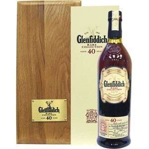  Glenfiddich 40Yr Single Malt Scotch Whisky 750ml Grocery 
