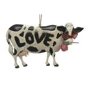  Country Heritage Farm Cow Love Christmas Ornament