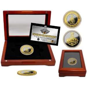   Blackhawks 2010 Stanley Cup Champions Two Tone Coin 