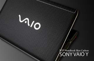 Sony VAIO Y Series Laptop Cover Skin   Carbon  