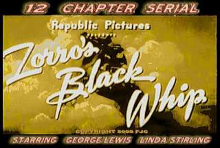 ZORRO BLACK WHIP 1 DVD NEW TOP QUALITY SHIPPED FAST  