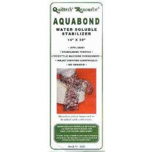  Aquabond Water Soluble Stablizer 14 X 36 inch Arts 