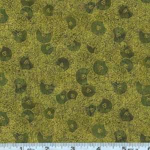  44 Wide Imperial Fusions Floral Fans Forest Fabric By 