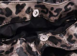 Nine & CO Nine West Leopard Print HANDBAG PURSE Tote Shoulder Bag NWT 