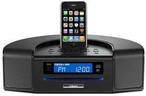   Fi TABLE CD Player AMFM Radio ALARM CLOCK iPod iPhone Dock USB AUX LCD