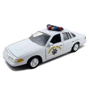   Car Model CHP 1/24 California Highway Patrol by Motormax Toys & Games