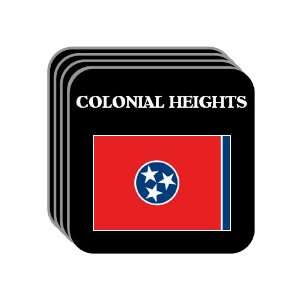  US State Flag   COLONIAL HEIGHTS, Tennessee (TN) Set of 4 