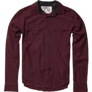 Go Getter L/S Flannel [Burgundy] L Burgundy Large