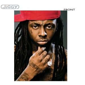  Lil Wayne   Color Portrait Textile Poster