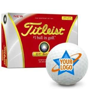   Yellow Logo Golf Balls   2012 Model 