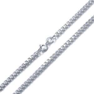  11.41 Grams 18 Inch 925 Sterling Silver Box Chain Free 
