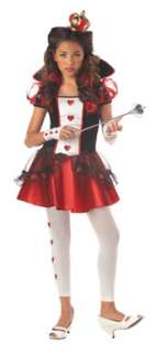 Girls Queen of Hearts Halloween Costume  