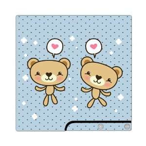 Lovely Bears Decorative Protector Skin Decal Sticker for PlayStation 3 
