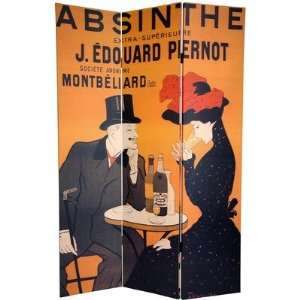  Oriental Furniture CAN ABSINTHE 6 Tall Double Sided Absinthe 