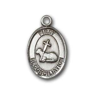  Sterling Silver First Reconciliation Medal Jewelry