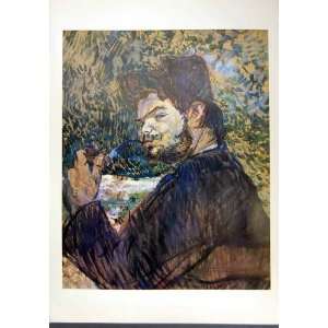  1993 Toulouse Lautrec Art Portrait Cipa Godebski Man