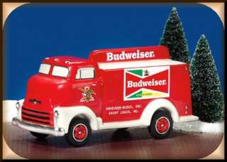 Budweiser Delivery Truck Dept. 56 Snow Village D56 SV  