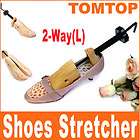 Wood Wooden 2 Way Shoe Shoes Tree Stretcher Women L